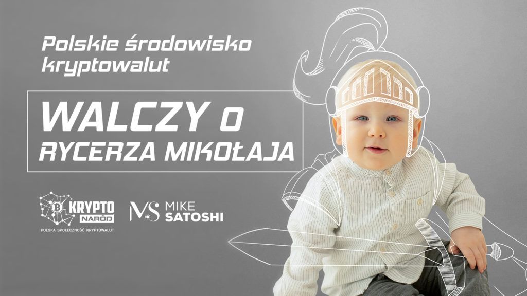 Polska krypto społeczność wspiera charytatywnie Rycerza Mikołaja