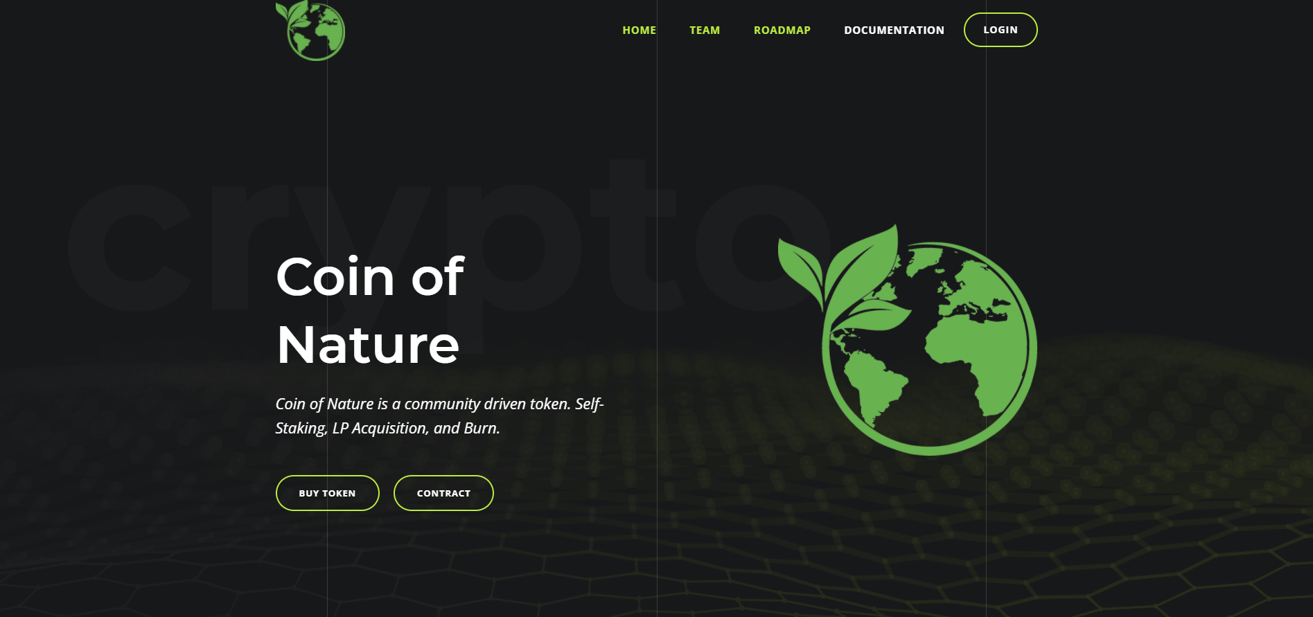 Coin of Nature - website