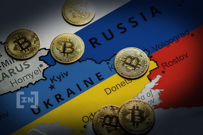 Wojna na Ukrainie nie napędza aktywności na rynku kryptowalut