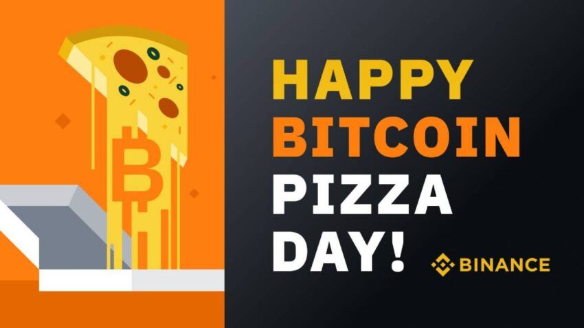 Bitcoin Pizza Day: Binance rozlosuje rok darmowej pizzy
