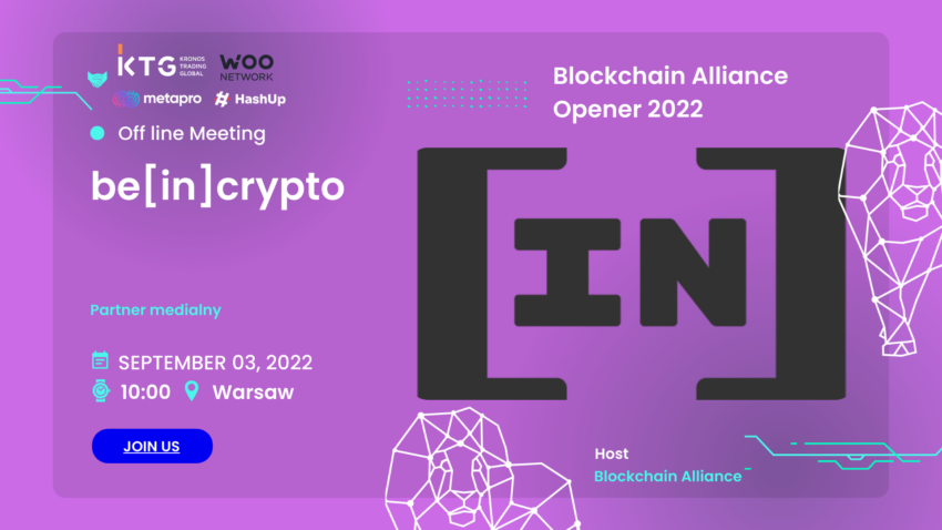 Blockchain Alliance Opener 2022. Już 3 września!