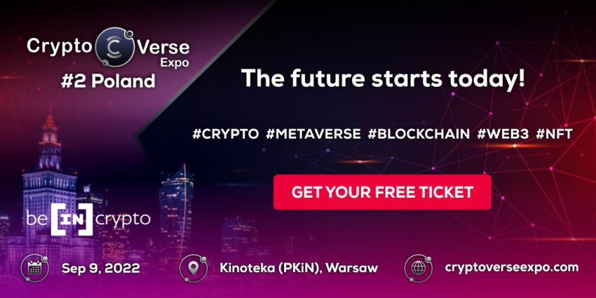 Targi i Konferencja CryptoVerse Expo #2 Poland – 9 września w warszawskiej Kinotece