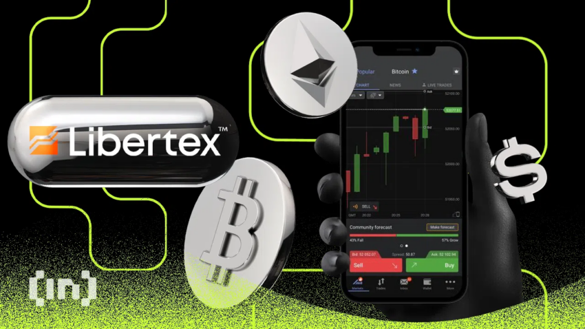 Libertex oferuje kryptowalutowe transakcje CFD z zerowymi prowizjami
