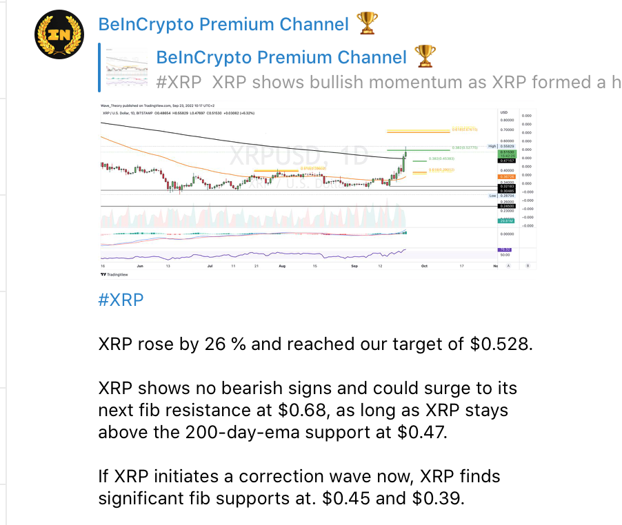 Analiza XRP z kanału Premium