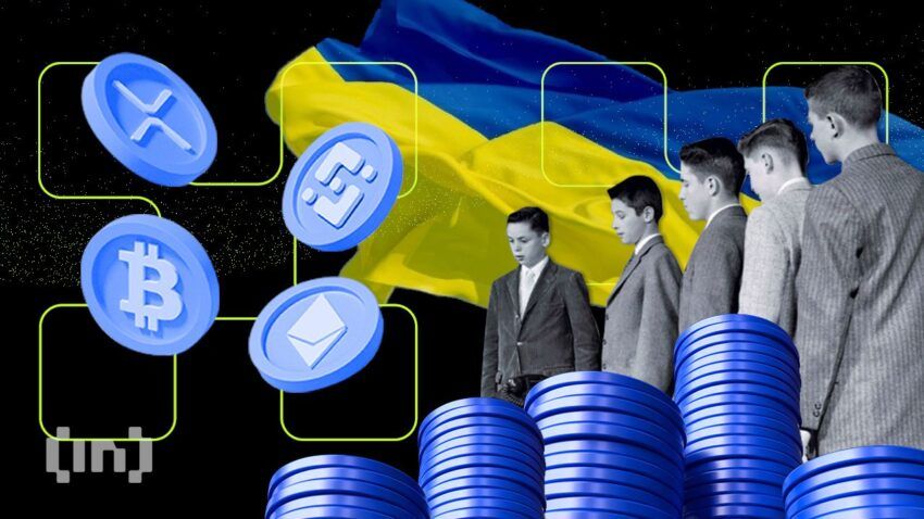 Wsparcie dla Ukrainy sięga 70 mln USD w samych kryptowalutach