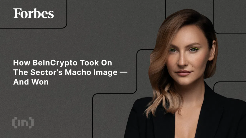 Alena Afanaseva, CEO BeInCrypto udziela wywiadu dla Forbes na Dzień Kobiet