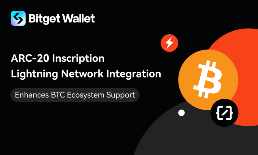 Bitget Wallet rozszerza obsługę ekosystemu BTC o inskrypcję ARC-20 i integrację z Lightning Network